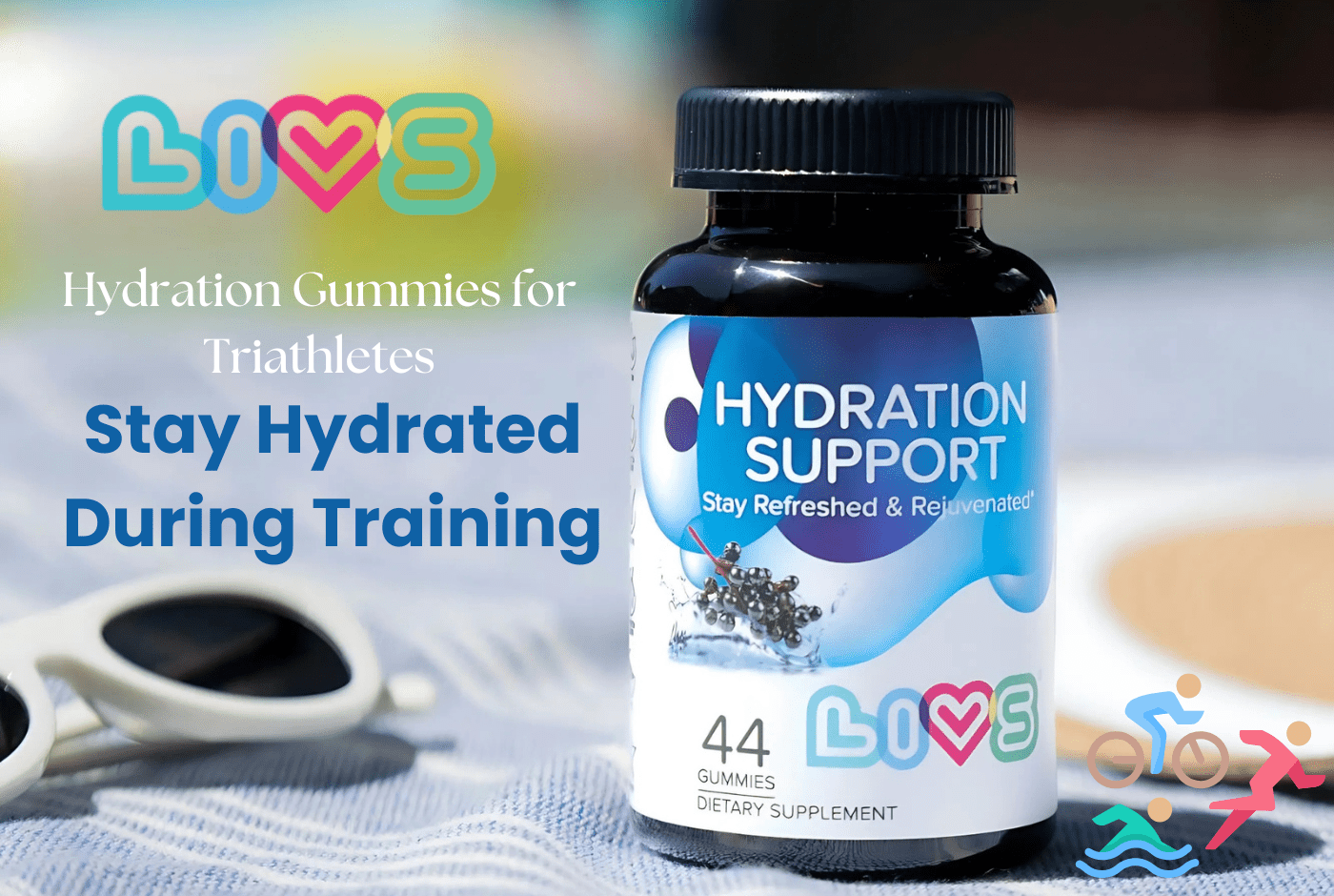Hydration Gummies for Triathletes: Stay Hydrated During Training - LIVS Gummies