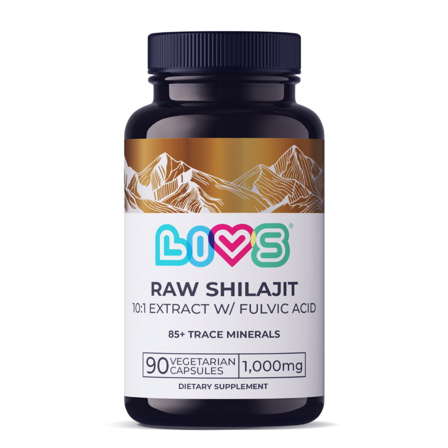 Raw Shilajit Capsules bottle