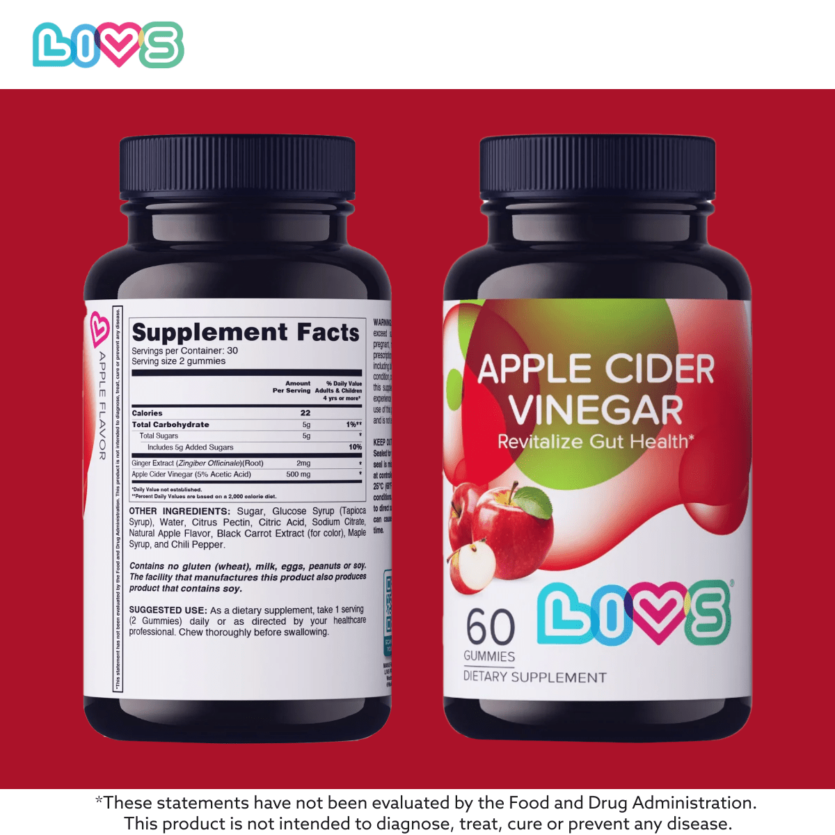 organic ACV with Mother gummies for metabolism