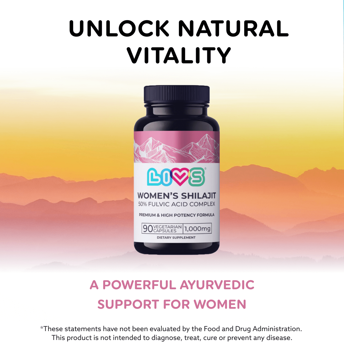 Women's Shilajit LIVS Gummies