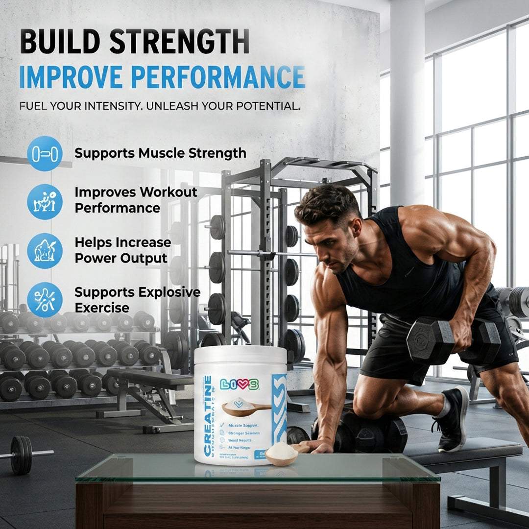 Creatine Monohydrate 5g (Unflavored)