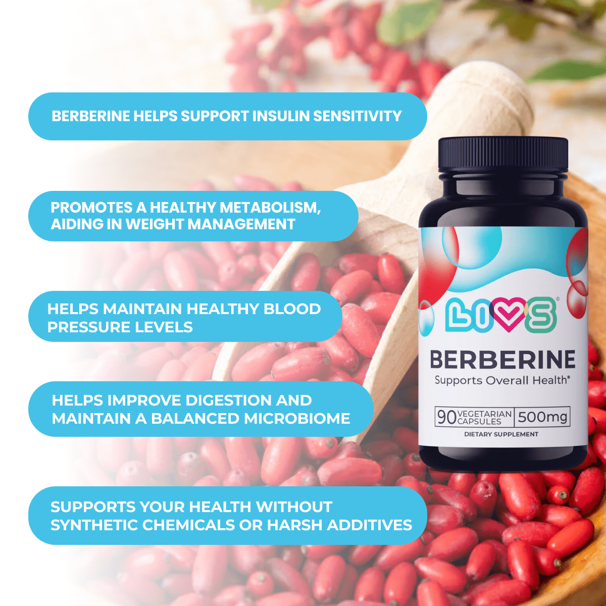 berberine 500mg