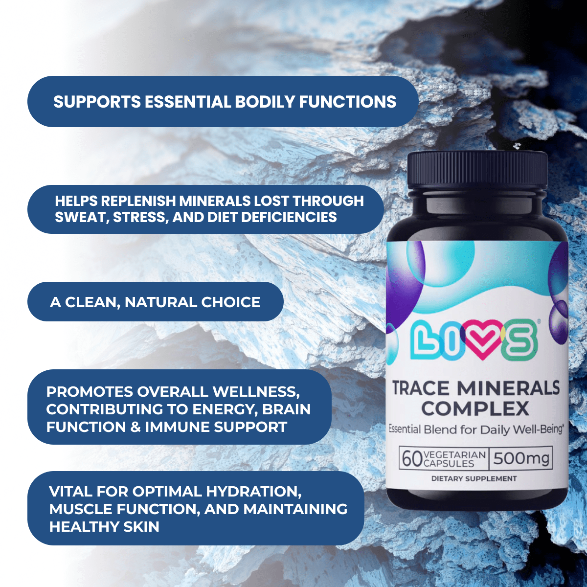 Livs Trace Minerals Complex Gummies