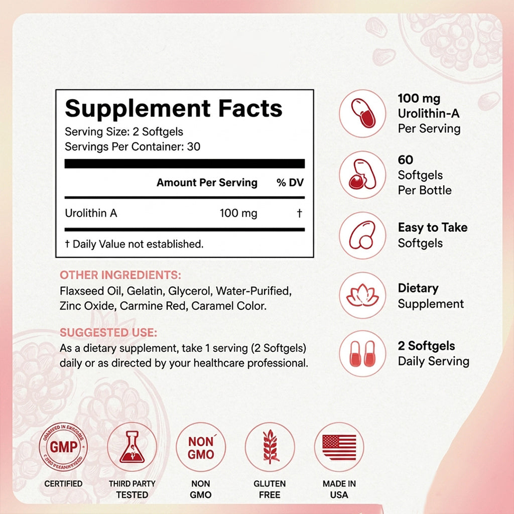 Urolithin-A 100mg