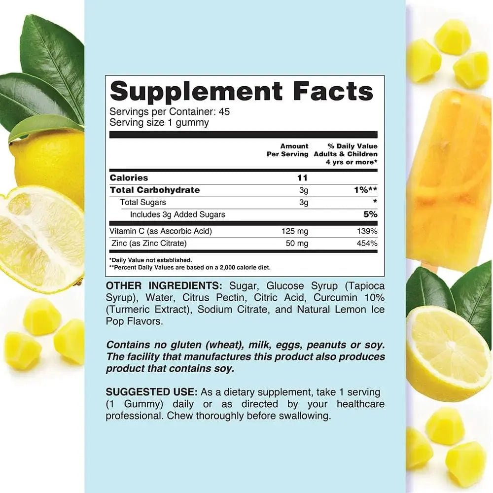 Vitamin C & Zinc Gummy
