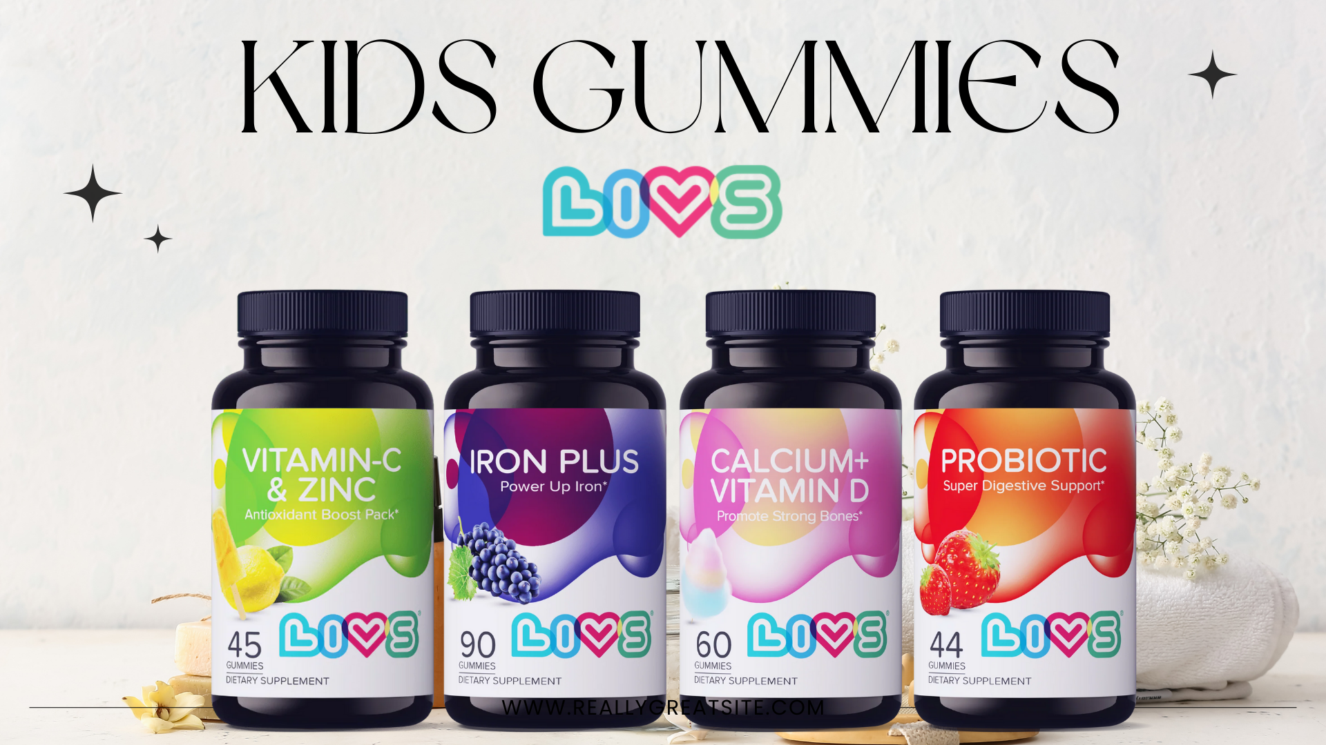 Fall Nutrition with LIVS Kids Gummies for Strong Immunity