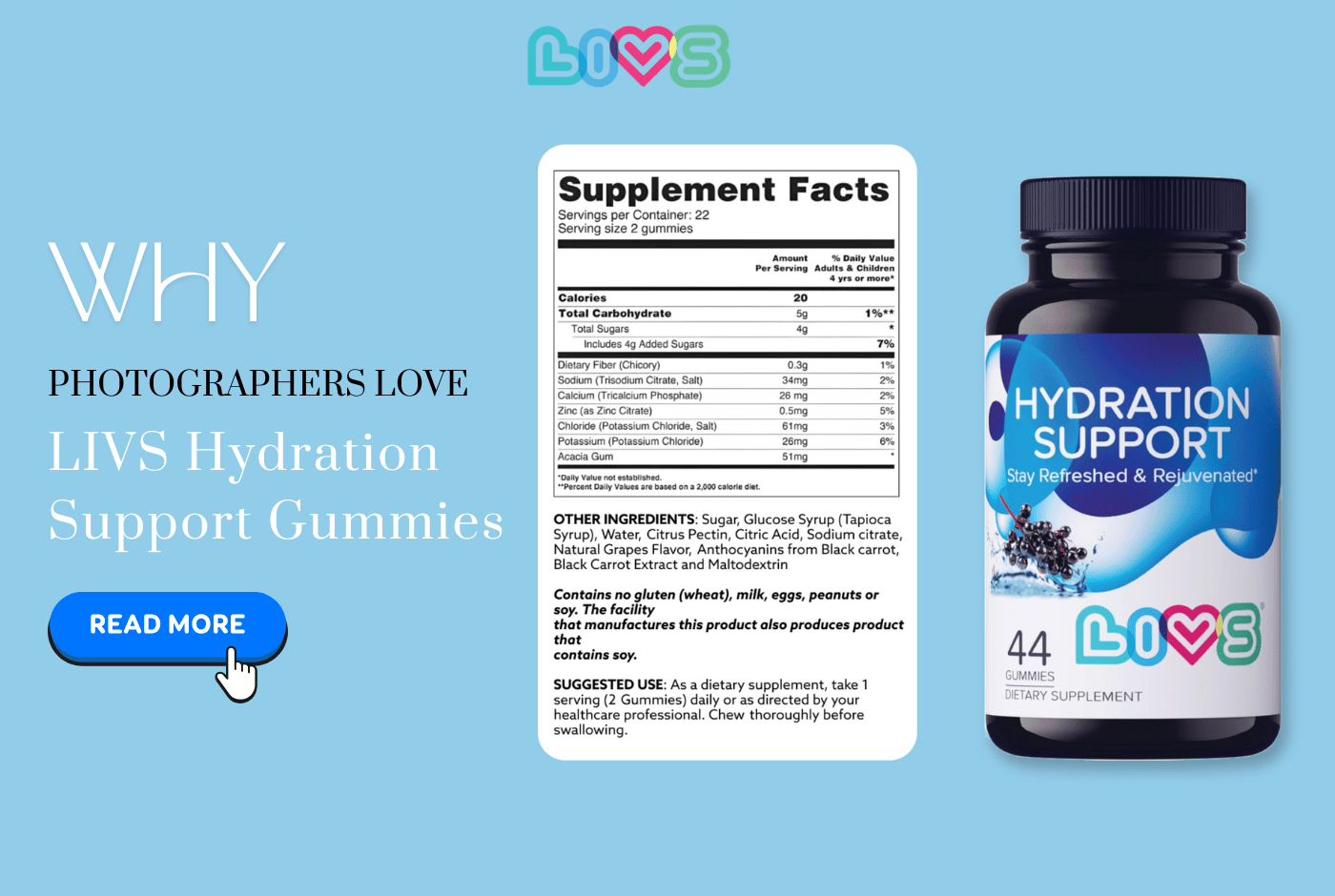 Why Photographers Love LIVS Hydration Support Gummies? - LIVS Gummies