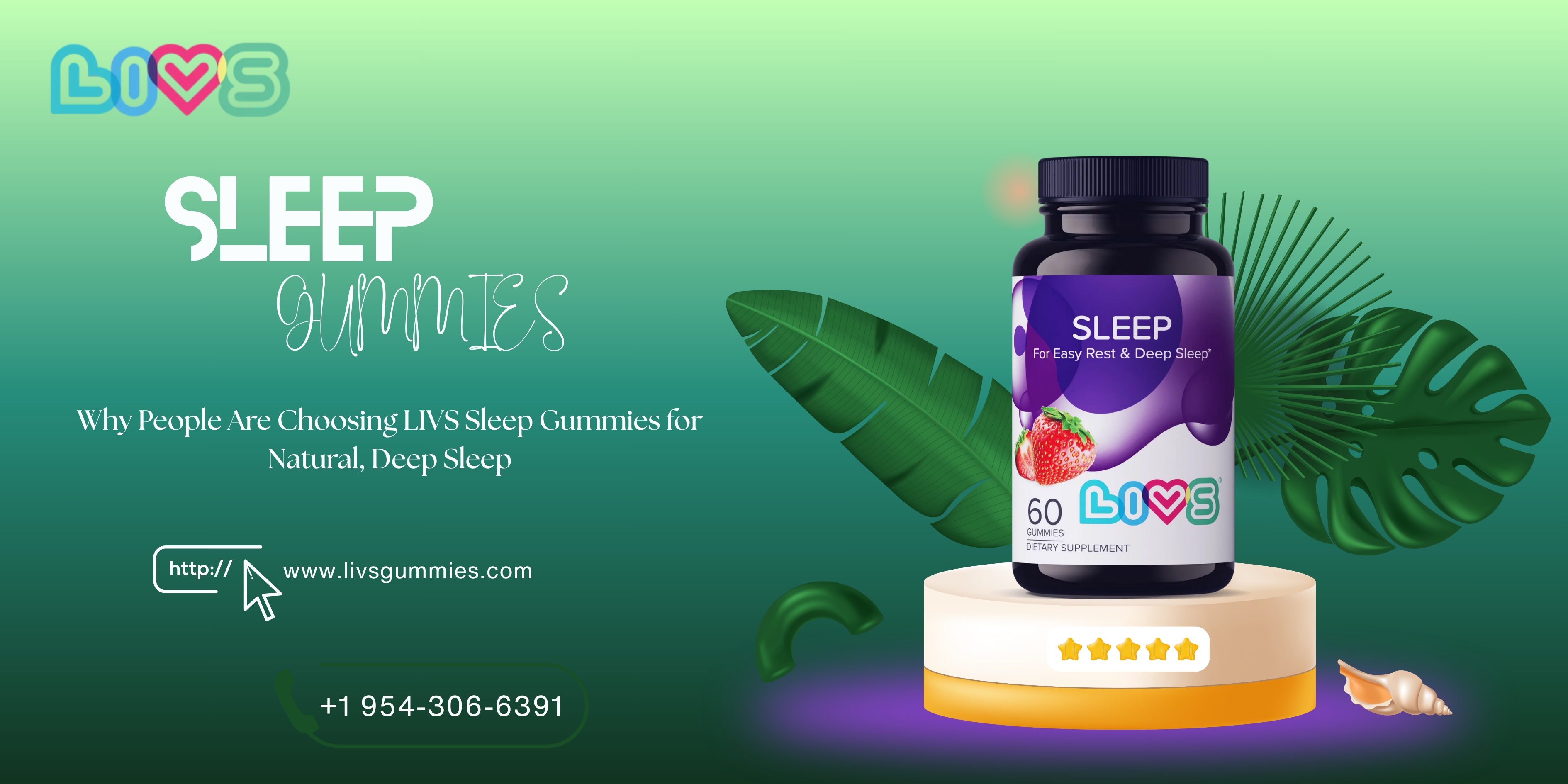 Why People Are Choosing LIVS Sleep Gummies for Natural, Deep Sleep