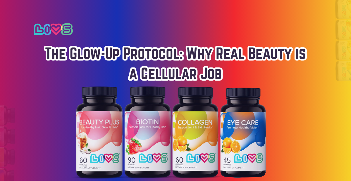 The Glow-Up Protocol: Why Real Beauty is a Cellular Job – LIVS