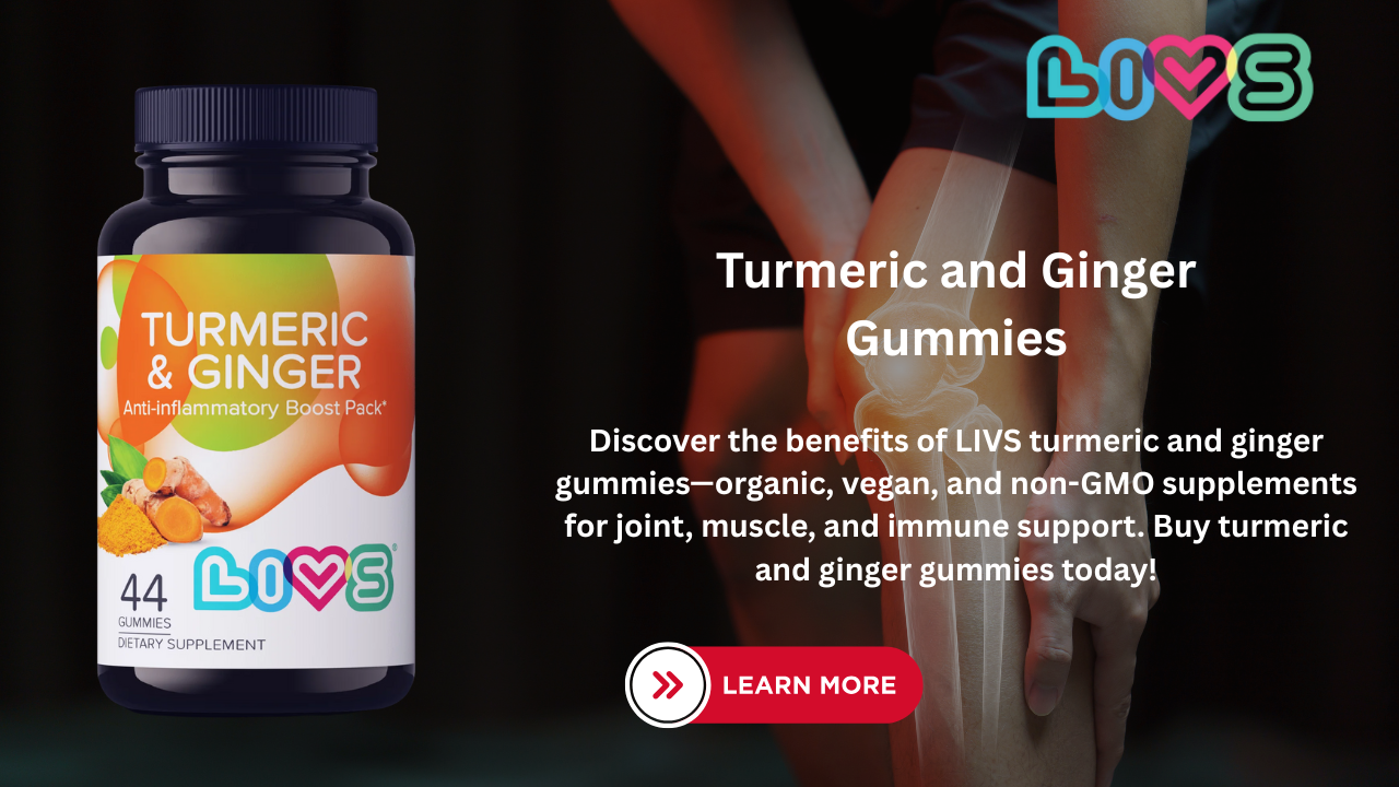 Turmeric and Ginger Gummies