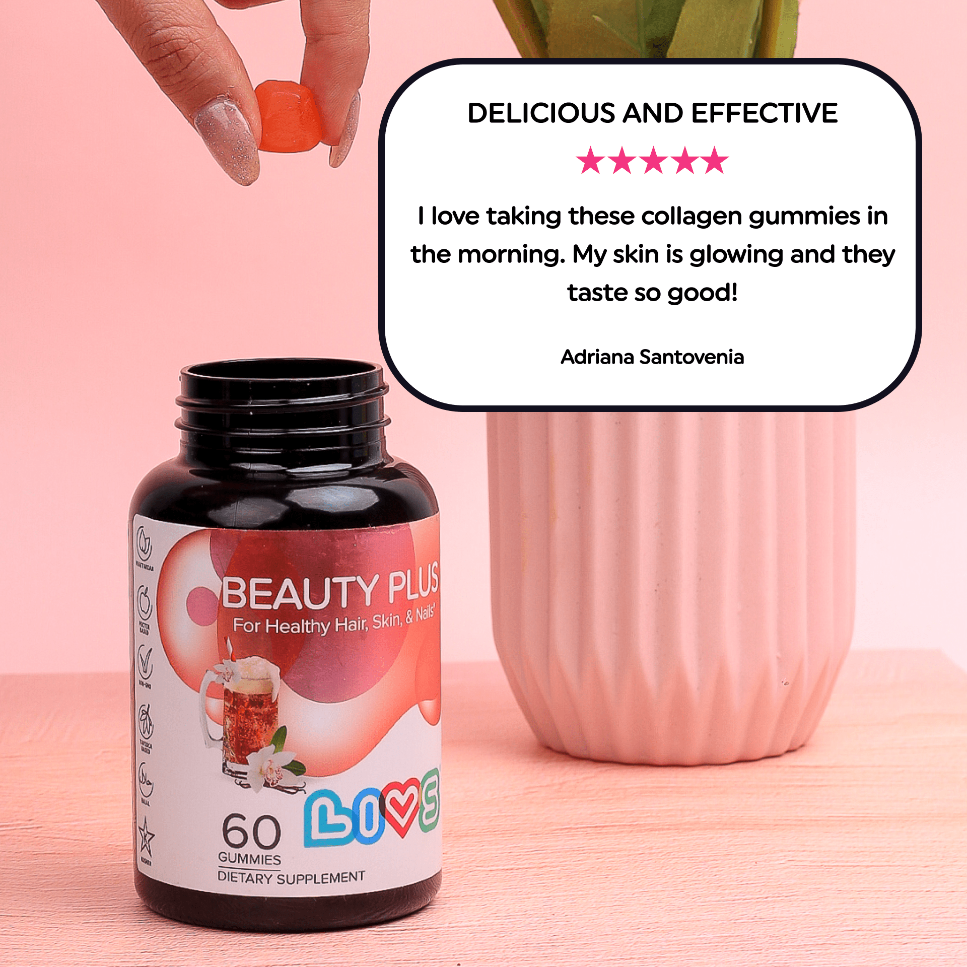 biotin gummies for photoshoot glow