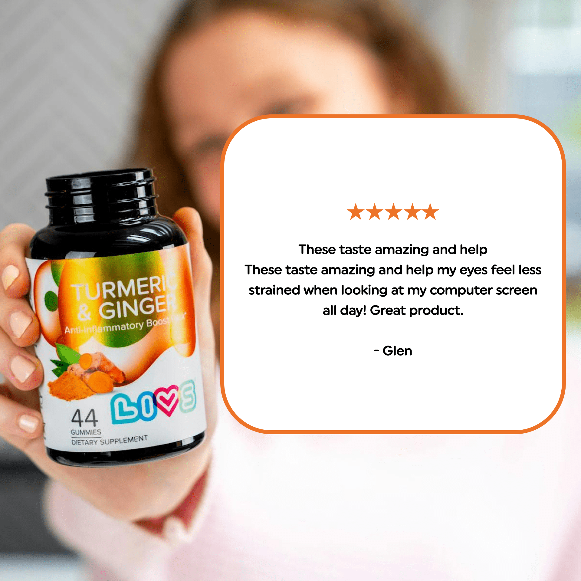 Turmeric and Ginger Gummies