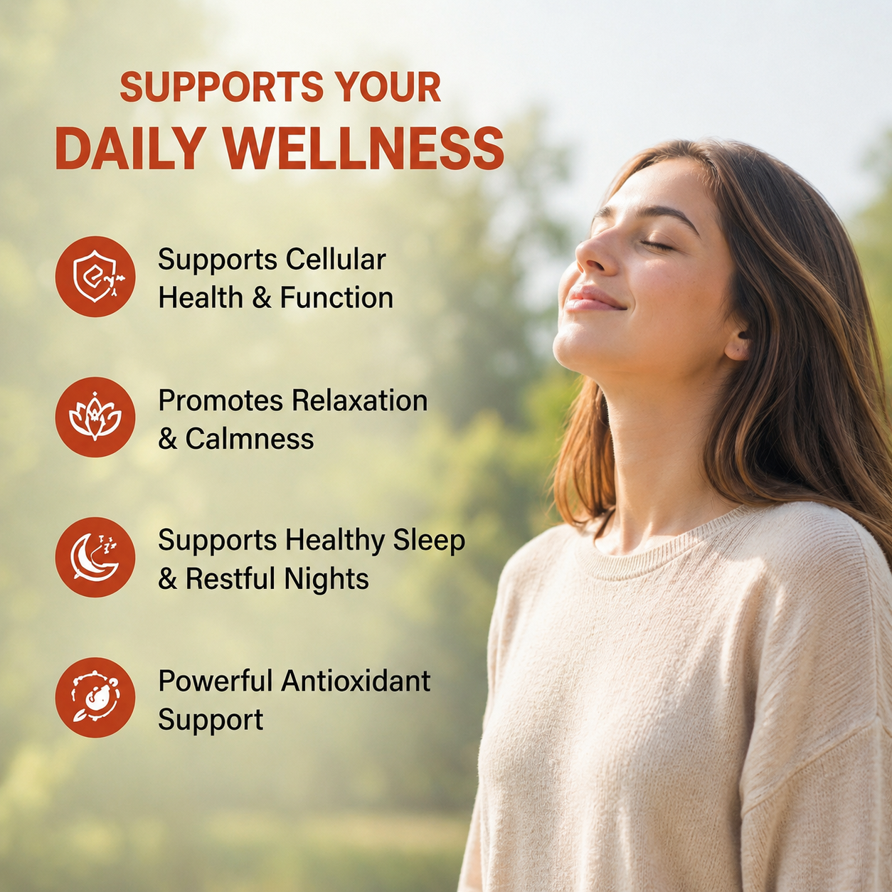 Supports your daily wellness