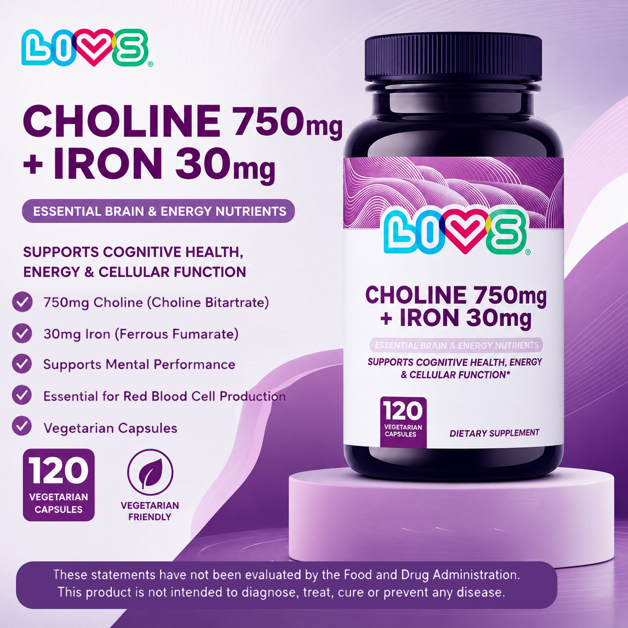 Choline + Iron